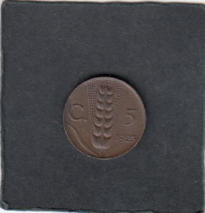 Beschrijving: 5 Centesimi  EMANUELE III